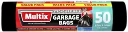Coles Multix Strong & Reliable Garbage Bags 50 Pack offer