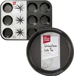 Coles Coles Cook & Dine 12 Cup Muffin Tray or Springform Cake Tin 20cm offer