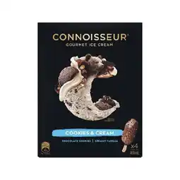 Woolworths Connoisseur Ice Cream Sticks 360-400ml Pk 4-6 offer