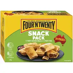 Woolworths Four 'N Twenty Snack Pack 1.1 kg β From the Freezer offer