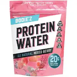 Woolworths Bodie'z Protein Water Powder 290g‡ offer