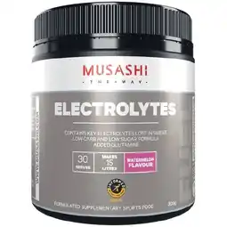 Woolworths Musashi Electrolytes 300g‡ offer