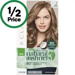Woolworths Clairol Natural Instincts Hair Colour offer