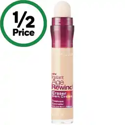 Woolworths Maybelline Instant Age Rewind Concealer 6ml offer