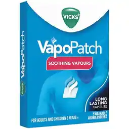 Woolworths Vicks VapoPatch Pk 5 offer