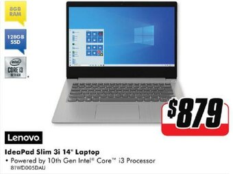 Lenovo IdeaPad Slim 3i 14" Laptop