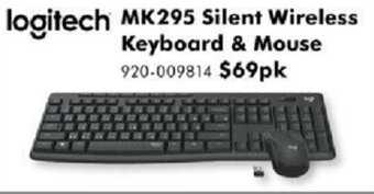 The Good Guys Logitech MK295 Silent Wireless Keyboard & Mouse offer