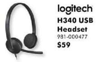 The Good Guys Logitech H340 USB Headset offer