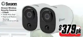 The Good Guys Swann Xtreem Wireless Security Camera - 1 Pack offer