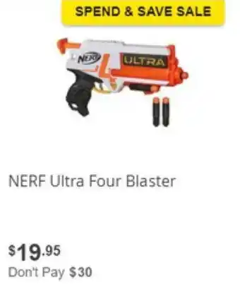 Nerf Ultra Four Blaster