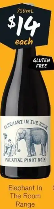 Cellarbrations Elephant In The Room Range offer