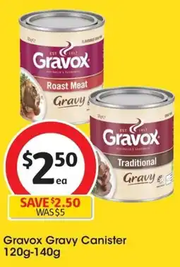 Coles Gravox Gravy Canister 120g-140g offer