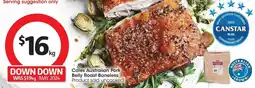 Coles Coles Australian Pork Belly Roast Boneless offer