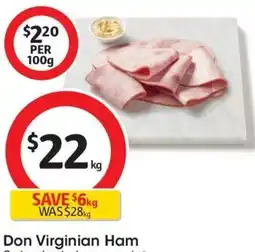Coles Don Virginian Ham offer
