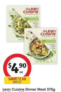 Coles Lean Cuisine Dinner Meal 375g offer