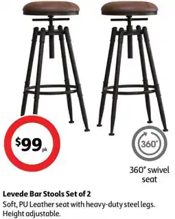 Levede Bar Stools Set of 2