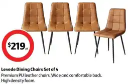 Levede Dining Chairs Set of 4