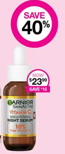 Priceline GARNIER SKINACTIVE VITAMIN C offer