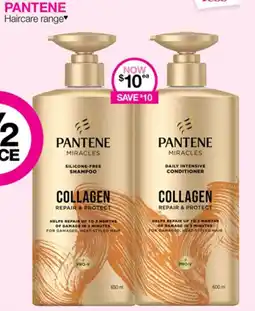 Priceline PANTENE Haircare range offer