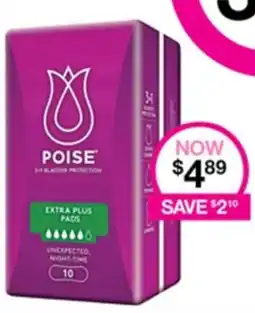 Priceline POISE EXTRA PLUS PADS offer