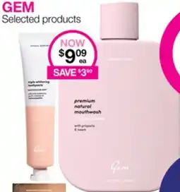 Priceline GEM Selected products offer