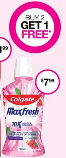 Priceline Colgate MaxFresh offer