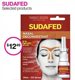 Priceline SUDAFED NASAL DECONGESTANT offer