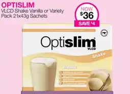 Priceline OPTISLIM Vanilla offer