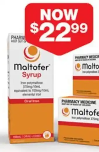 Priceline Maltofer Syrup offer