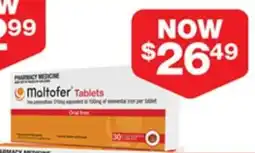 Priceline Maltofer Tablets offer
