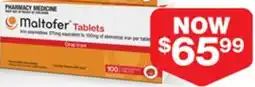 Priceline Maltofer Tablets offer