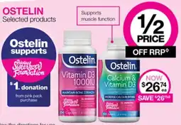 Priceline OSTELIN Selected products offer