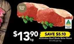 Drakes Australian Beef Blade Bolar Roast offer