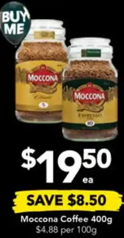 Drakes Moccona Coffee 400g offer