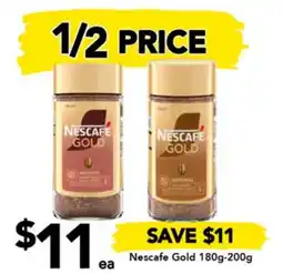 Drakes Nescafe Gold 180g-200g offer