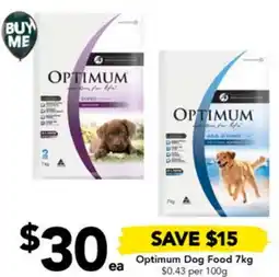 Drakes Optimum Dog Food 7kg offer