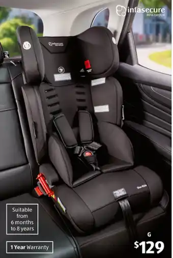 ALDI Infasecure Duo Ride Convertible Booster Seat offer