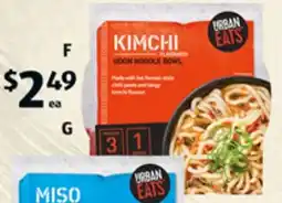 ALDI Urban Eats Kimchi Noodle Bowl 180g offer