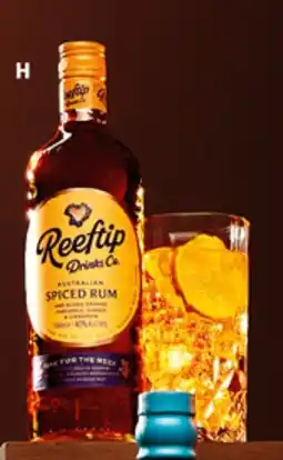 ALDI Reeftip Spiced Rum 700ml offer