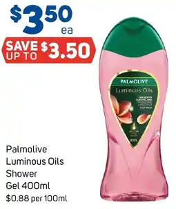 Foodland Palmolive Luminous Oils Shower Gel 400ml offer