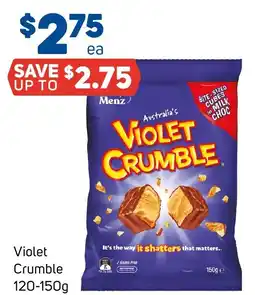 Violet Crumble 120-150g