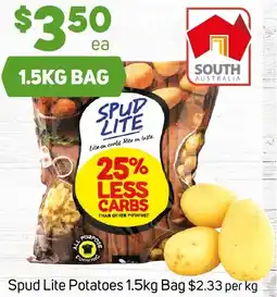 Foodland Spud Lite Potatoes 1.5kg Bag offer