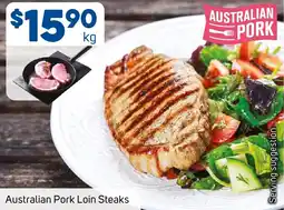Foodland Australian Pork Loin Steaks offer