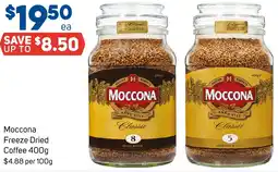Foodland Moccona Freeze Dried Coffee 400g offer