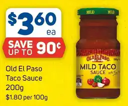 Old El Paso Taco Sauce 200g