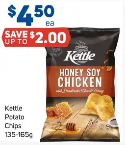 Foodland Kettle Potato Chips 135-165g offer