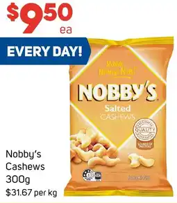 Foodland Nobby's Cashews 300g offer