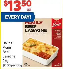 Foodland Beef Lasagne 2kg offer