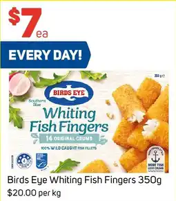 Foodland Birds Eye Whiting Fish Fingers 350g offer