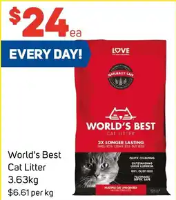 Foodland World's Best Cat Litter 3.63kg offer